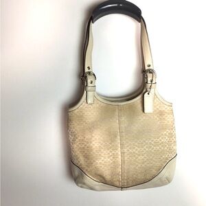 Vintage Coach Mini C Signature Slim Hobo Shoulder Bag M3K-7025